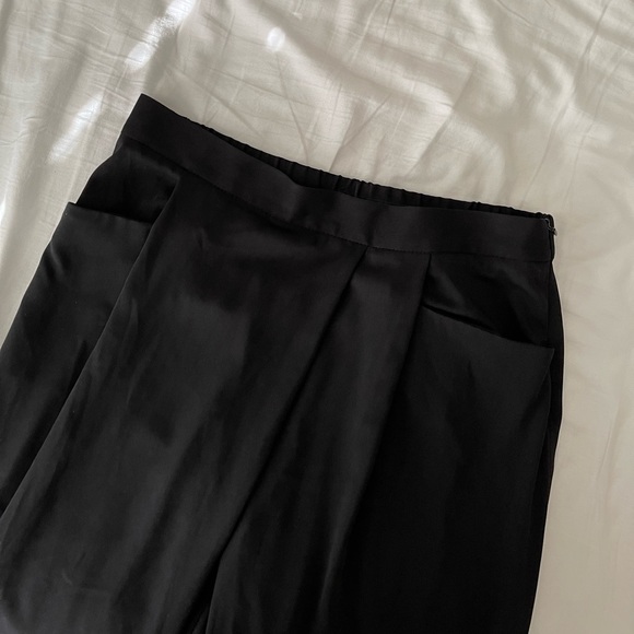 ZARA Flowy Box Pleated Pants - Picture 4 of 7